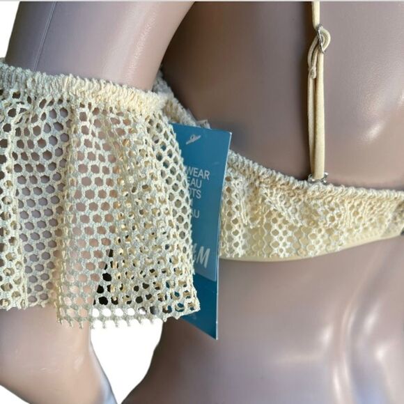 H&M 2-Piece Mesh Bikini Swimsuit 8 10 New - Picture 6 of 10